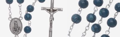 Rosaries, rosary holders, bracelets